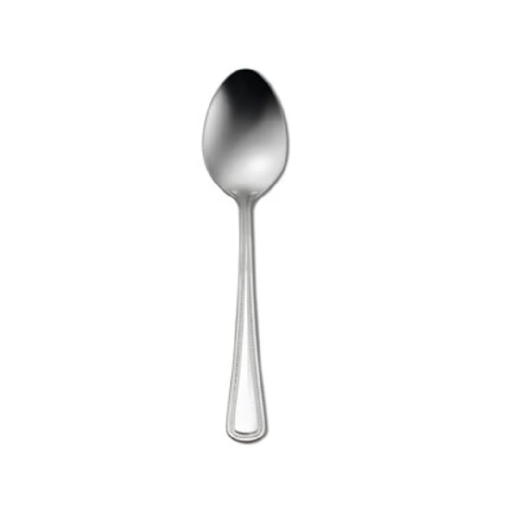 1880 Hospitality B561SPLF 7-1/4 Inch Soup Dessert Spoon Beaded Border 18/0 Stainless Steel