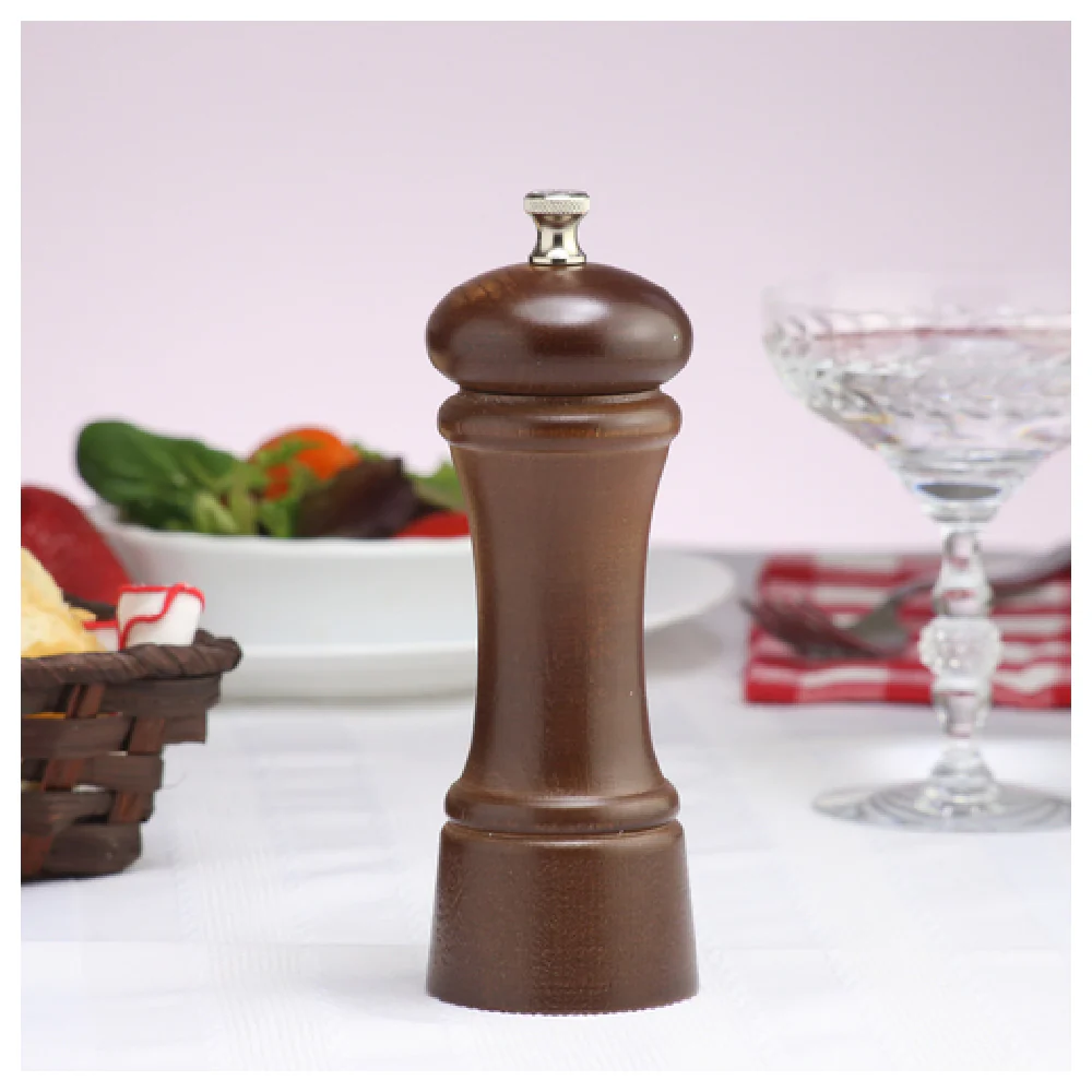 Chef Specialties 06150 Walnut Finish Pepper Mill Made in USA with Lifetime Warranty Chef Specialties 06150 Walnut Finish Pepper Mill Made in USA with Lifetime Warranty