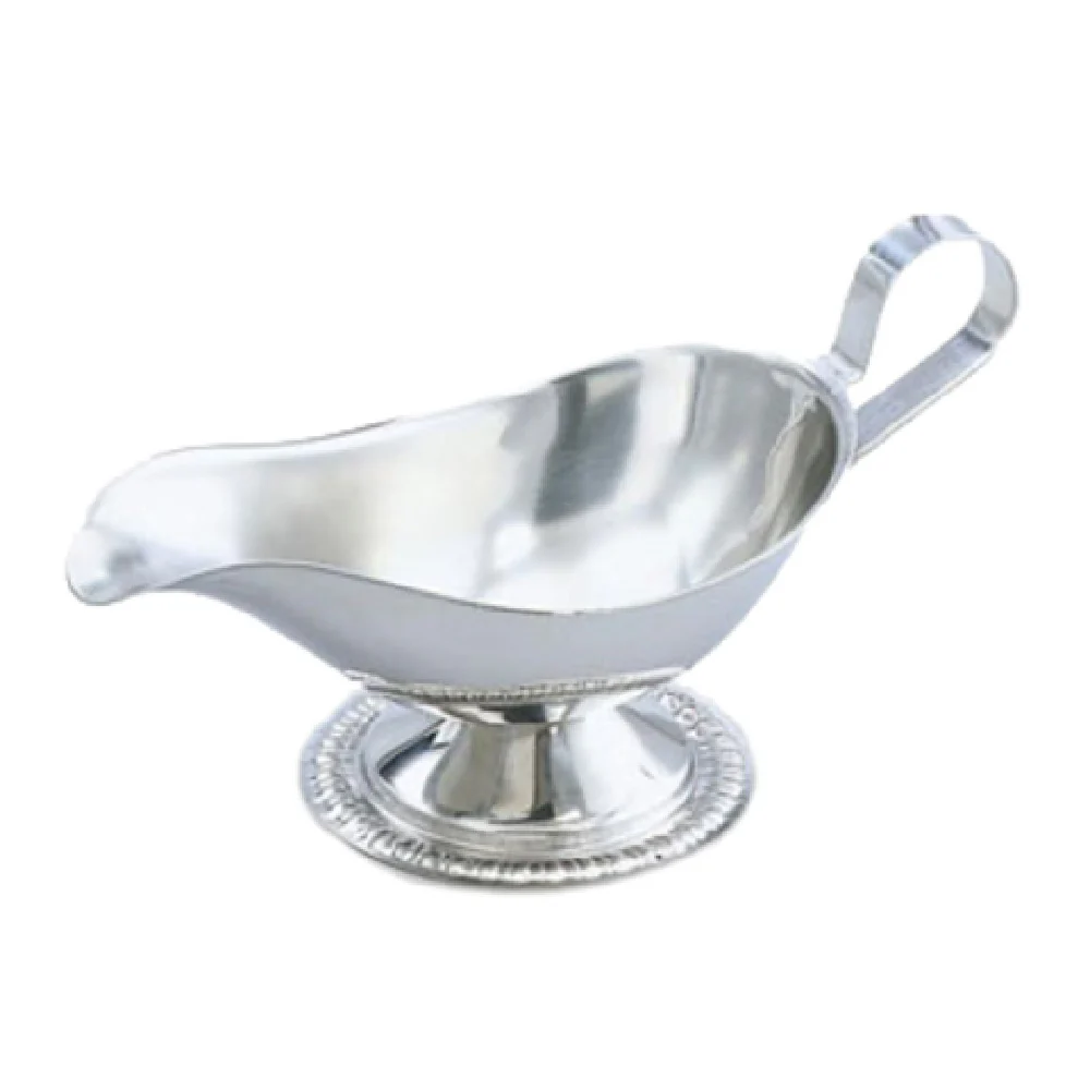 Vollrath 47578 8 Oz Gravy Sauce Boat Imported with Gadroon Base Stainless Steel Vollrath 47578 8 Oz Gravy Sauce Boat Imported with Gadroon Base Stainless Steel