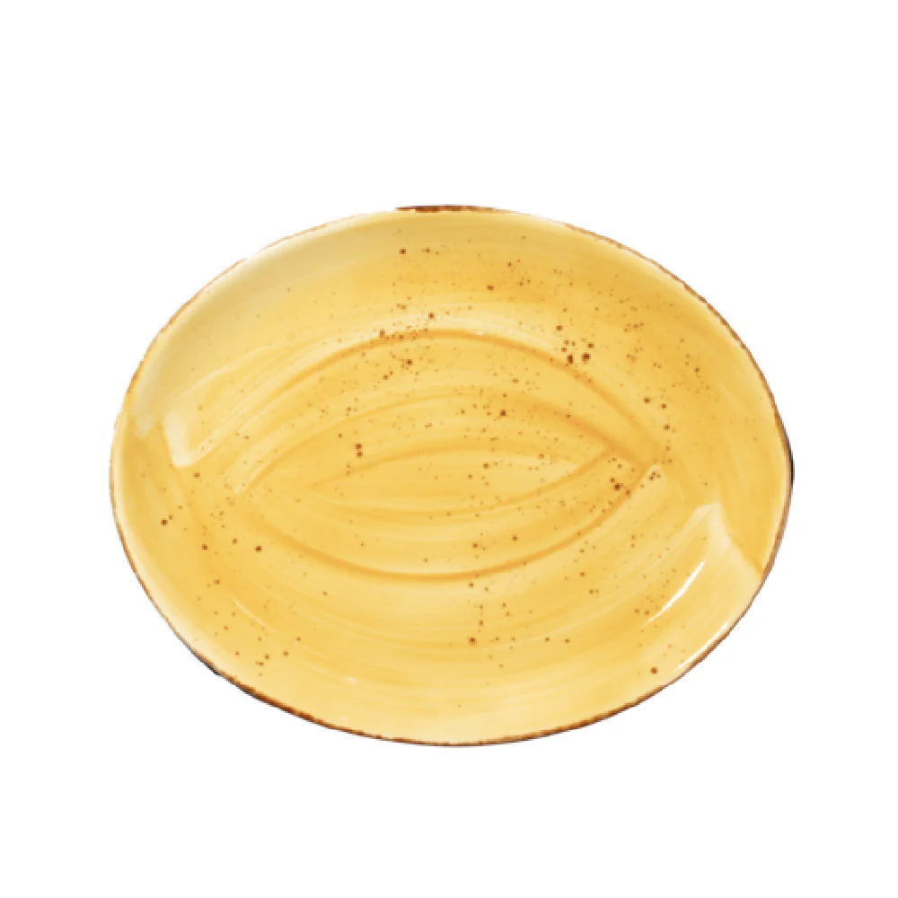 Vertex China LTR-13 11 Inch Oval Platter Coupe Hand Painted China Vertex China LTR-13 11 Inch Oval Platter Coupe Hand Painted China