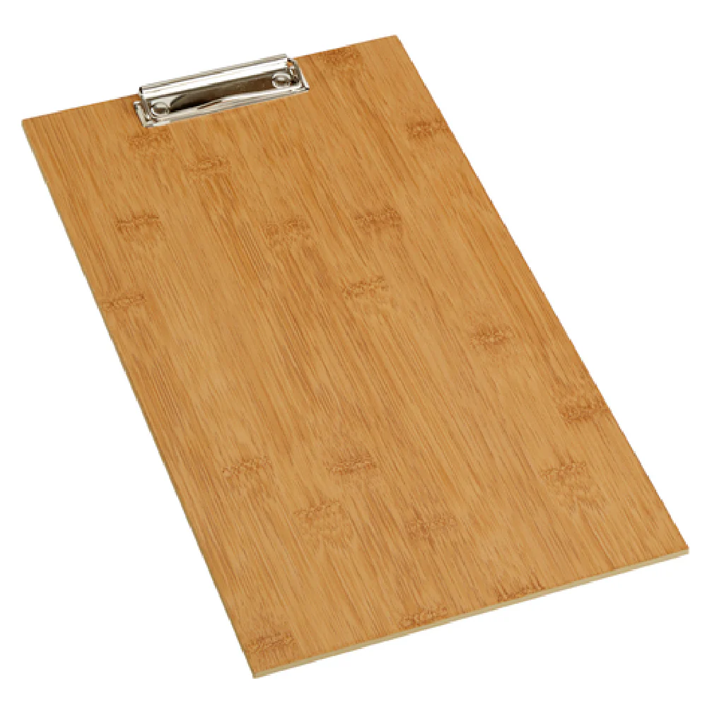 American Metalcraft BB15 9 Inch Menu Holder Bamboo Clipboard Hand Wash Only