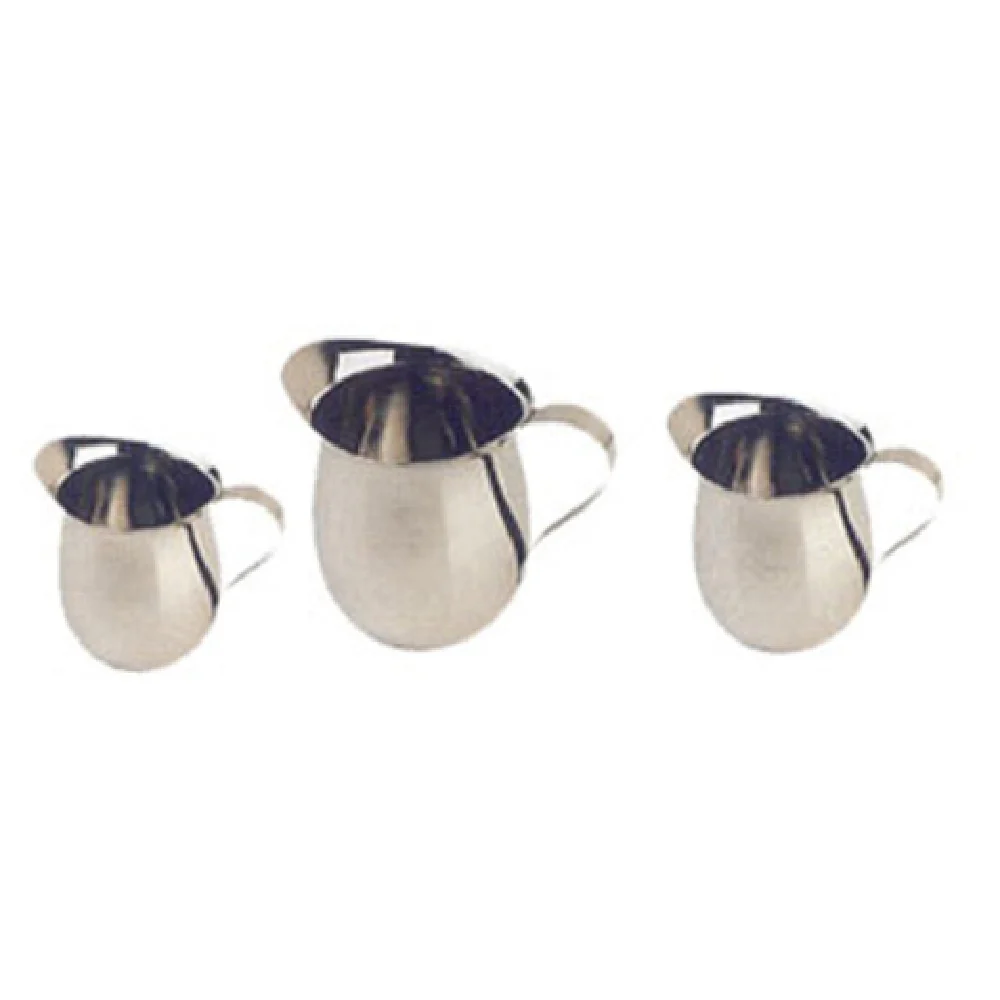Winco BCS-10 10 Oz Bell Creamer Stainless Steel With Handle Winco BCS-10 10 Oz Bell Creamer Stainless Steel With Handle