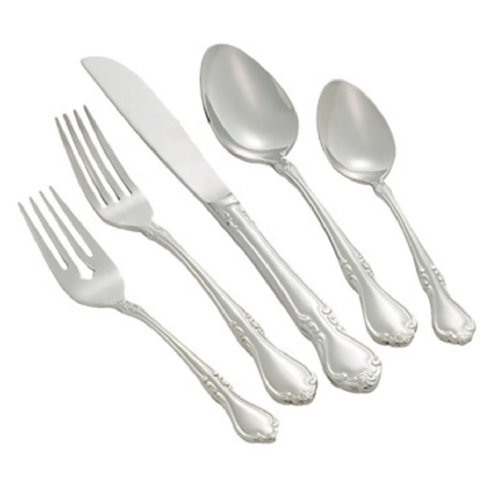 Winco 0039-06 6-1/4 Inch Salad Fork Extra Heavy Weight Mirror Finish Stainless Steel Winco 0039-06 6-1/4 Inch Salad Fork Extra Heavy Weight Mirror Finish Stainless Steel