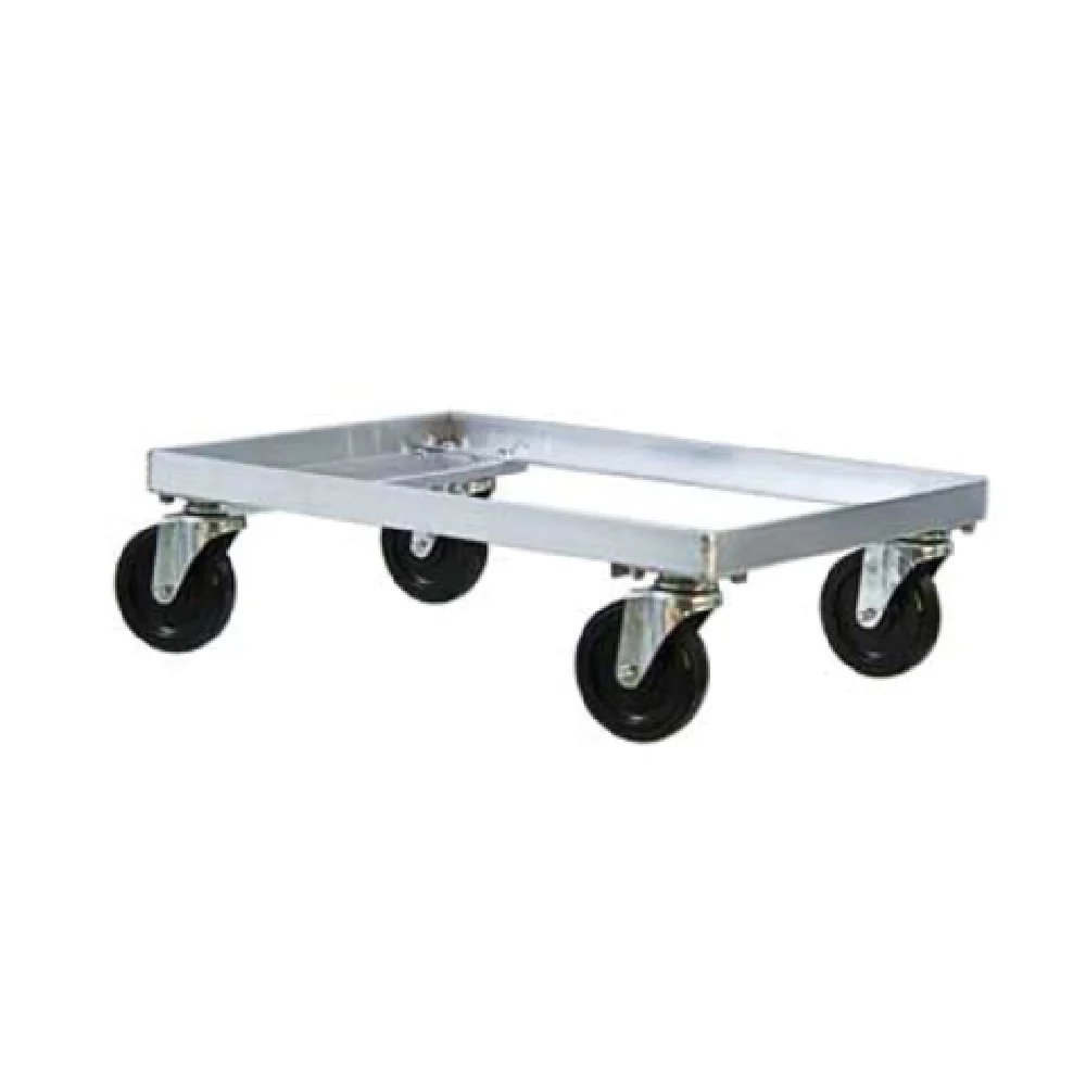 New Age Industrial 1196 25-1/2 Inch Dough Dolly Aluminum with 5 Inch Casters New Age Industrial 1196 25-1/2 Inch Dough Dolly Aluminum with 5 Inch Casters