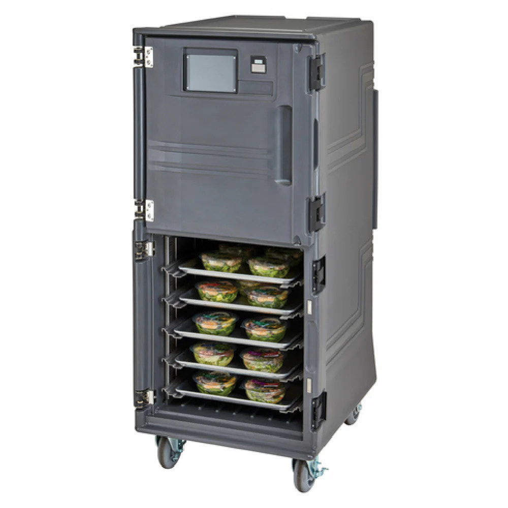 Cambro PCUPC615 28 Inch Electric Food Pan Carrier with Stainless Steel Rails Charcoal Gray Cambro PCUPC615 28 Inch Electric Food Pan Carrier with Stainless Steel Rails Charcoal Gray