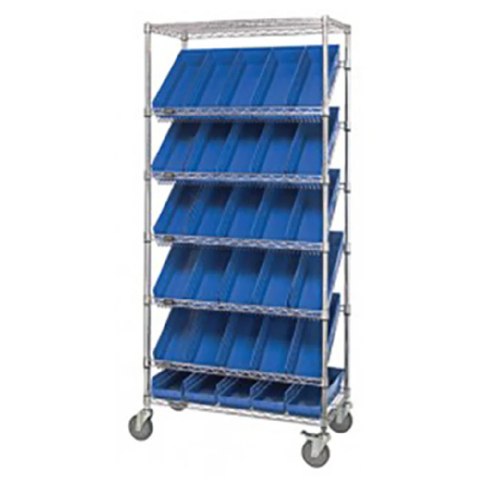Quantum MWRS-7-110_BLUE Bin Systems Unit Mobile 36