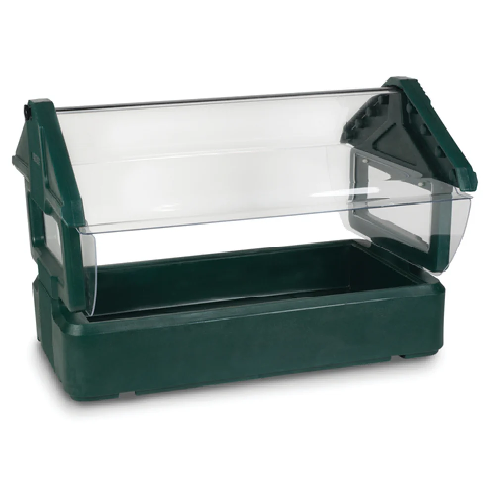 Carlisle 660008 45-1/4 Inch Table Top Food Bar NSF Insulated Polyethylene Forest Green