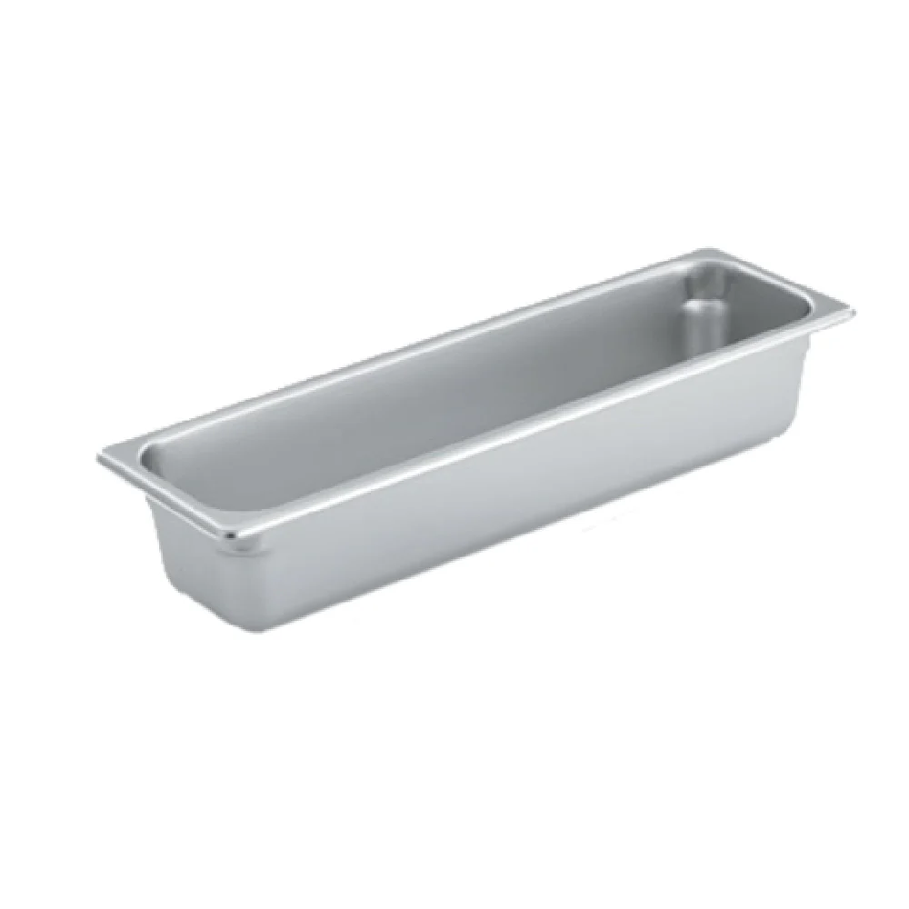 Vollrath S20064 20-3/4 Inch 1/2 Size Long Stainless Steel Steam Table Pan