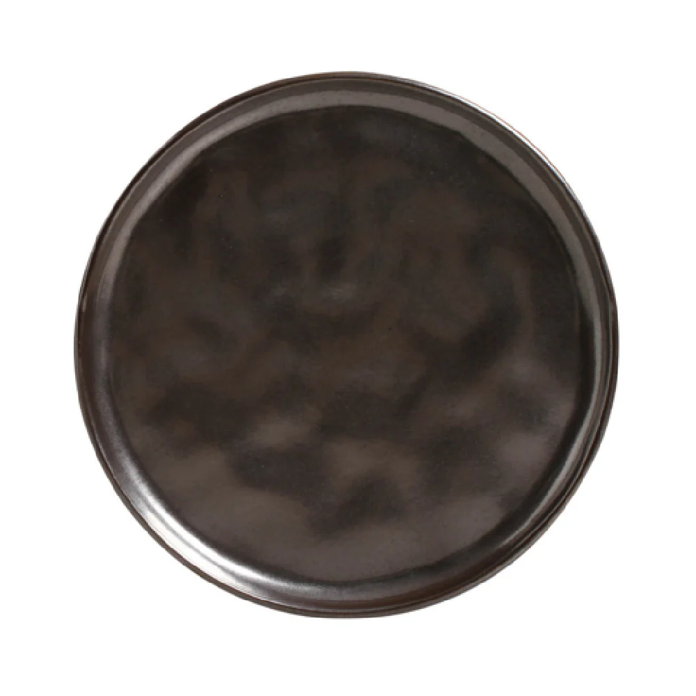 Porto Brasil 1431109301 8.5 Inch Stoneware Dessert Plate Stackable Metallica Porto Brasil 1431109301 8.5 Inch Stoneware Dessert Plate Stackable Metallica