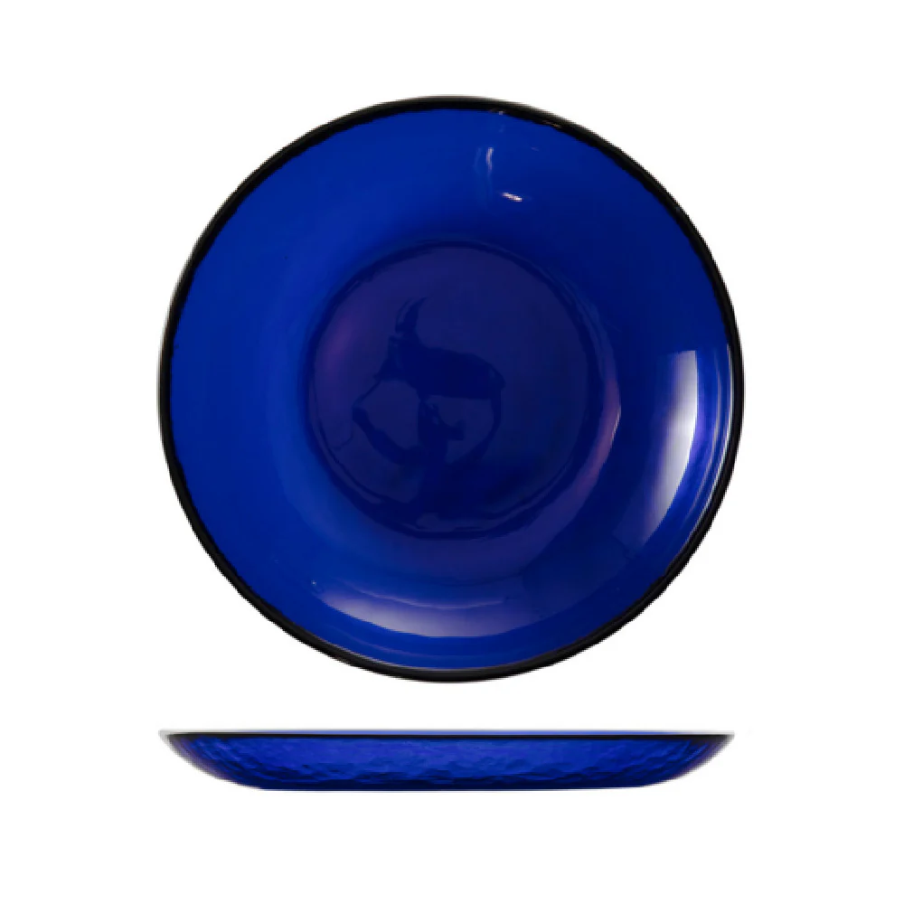 Fortessa 2700.COBALT.02 8 Inch Diameter Dishwasher Safe Salad Plate Glass Fortessa 2700.COBALT.02 8 Inch Diameter Dishwasher Safe Salad Plate Glass