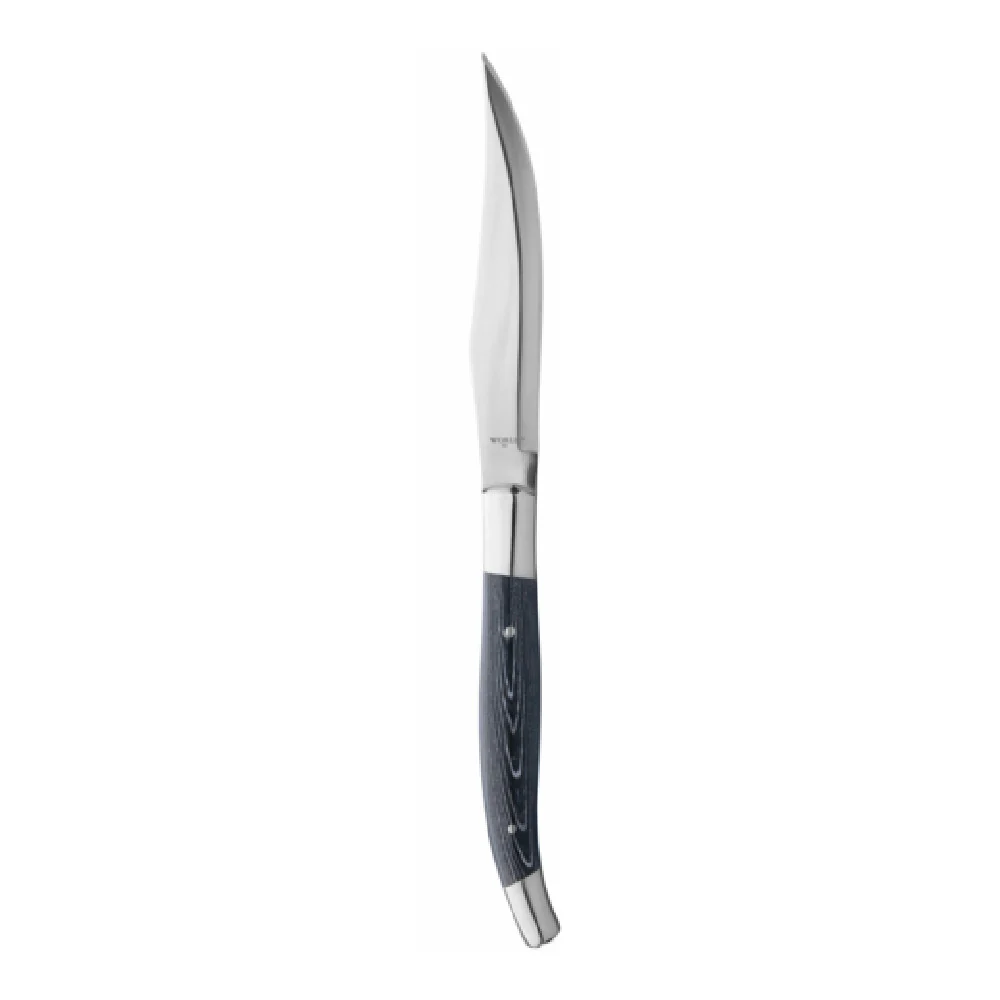 Libbey 200 1892 4.13 Inch Blade 9.25 Inch Knife Black Wood Handle Libbey 200 1892 4.13 Inch Blade 9.25 Inch Knife Black Wood Handle