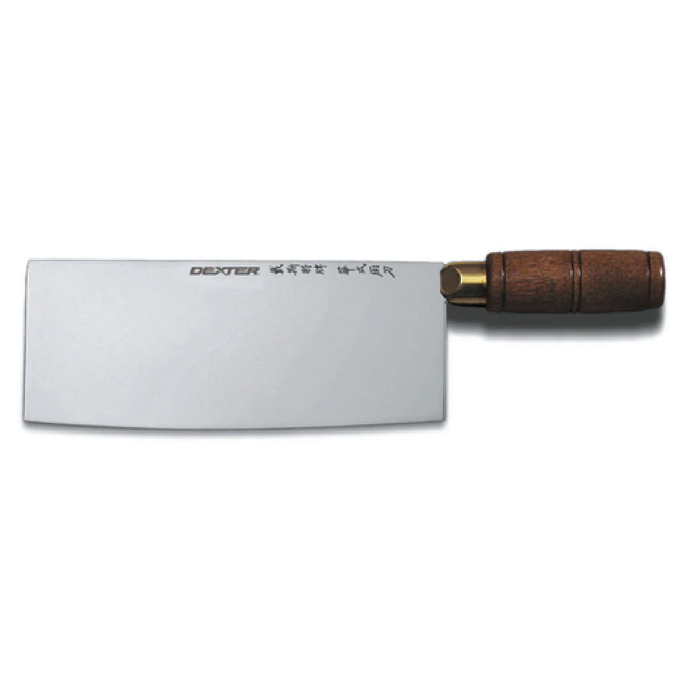 Dexter 8140 7 Inch Blade 2-3/4 Inch Wide Chef's Knife Walnut Handle High Carbon Steel