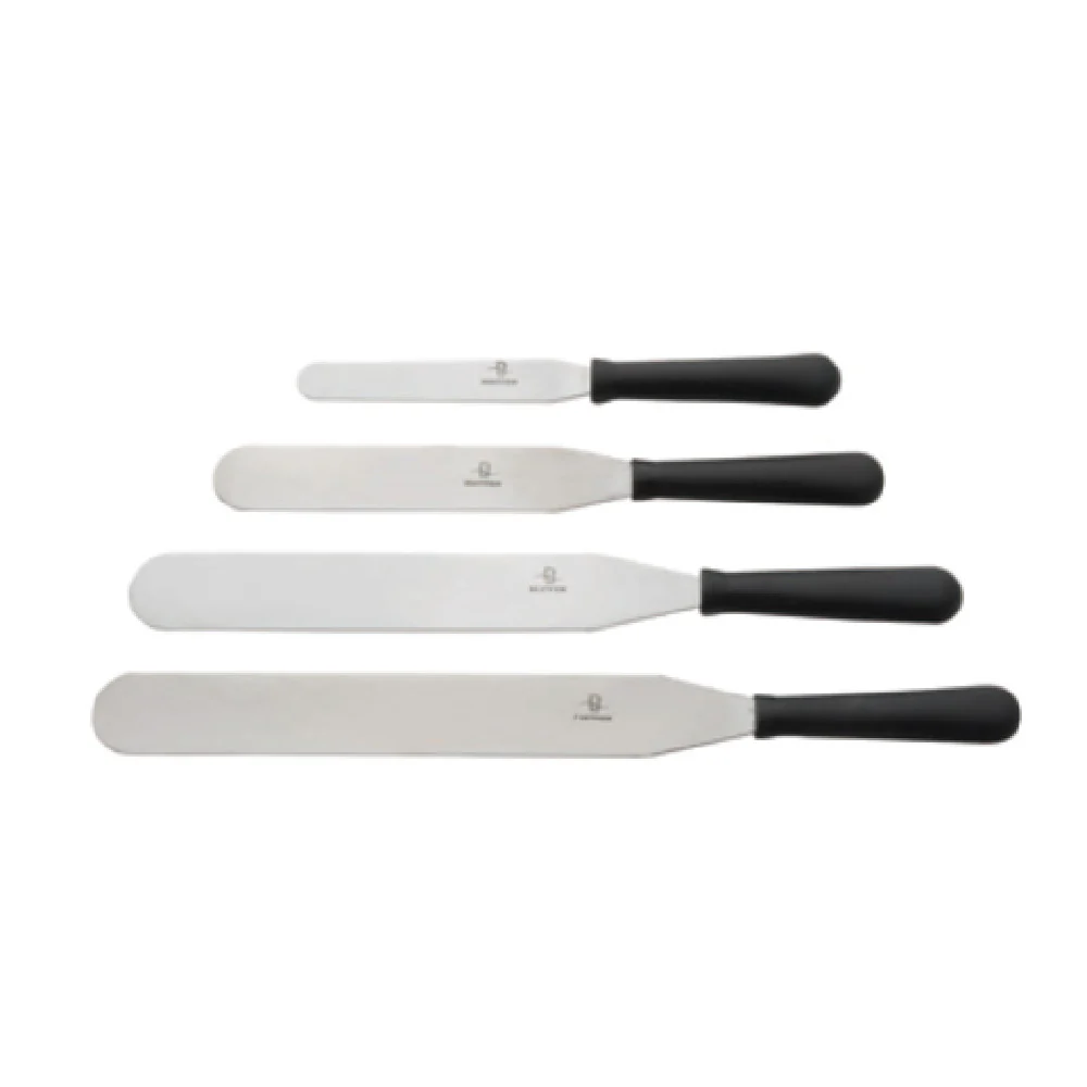 Matfer 112654 11-7/8 Inch Flexible Baker Spatula Stainless Steel Handle Plastic