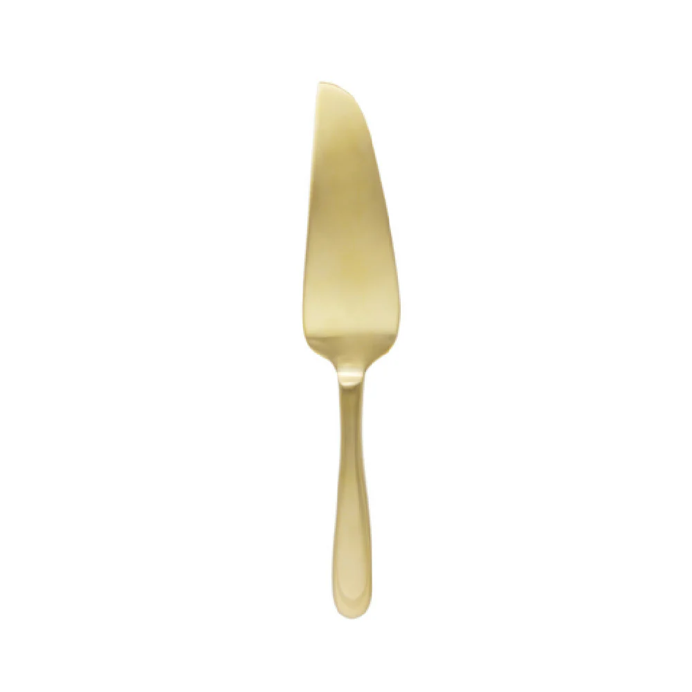 Fortessa 1.9.622.00.070 11.3 Inch Grand City Cake Server Dishwasher Safe Gold Finish
