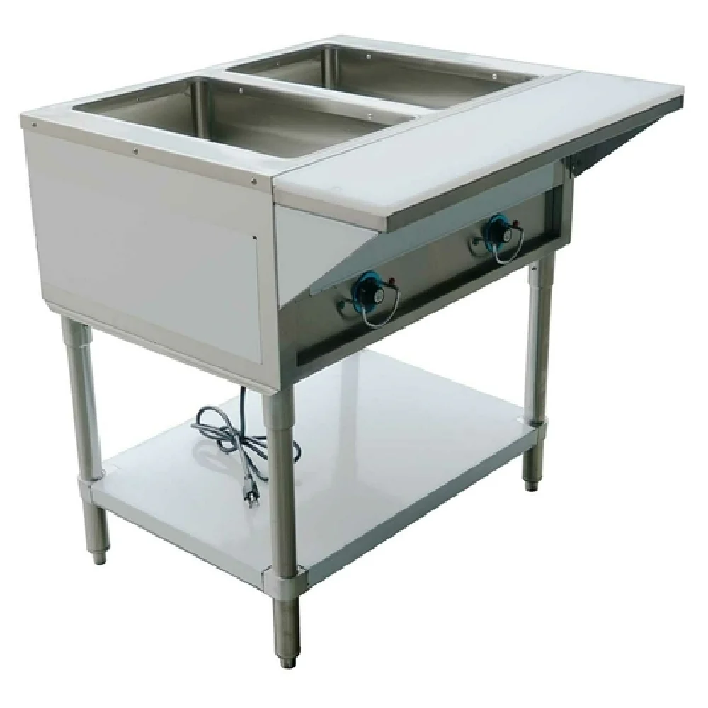 Copper Beech CBEST-2-S 30 Inch Electric Hot Food Well Table with Stainless Steel Construction