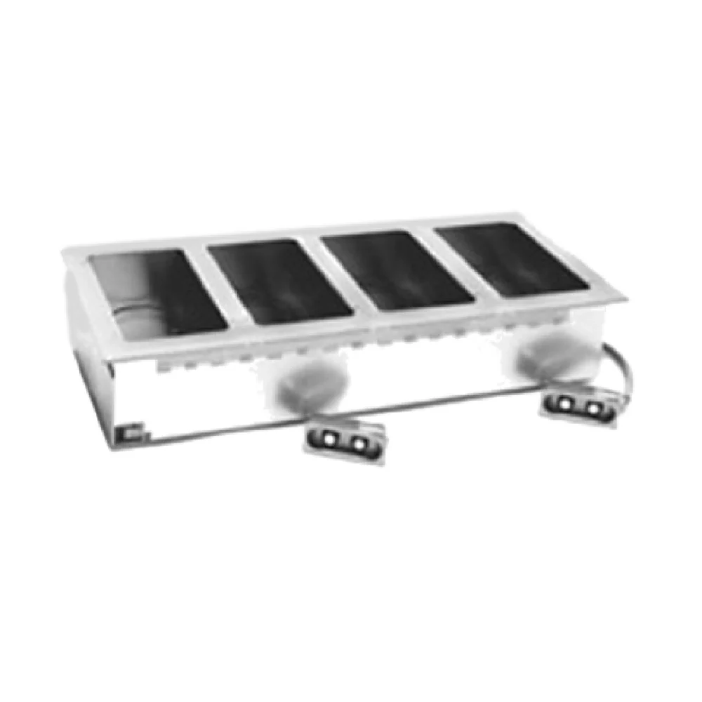Eagle GDI-4-240 64 Inch Electric Drop-in Hot Food Well Unit with Four Wells
