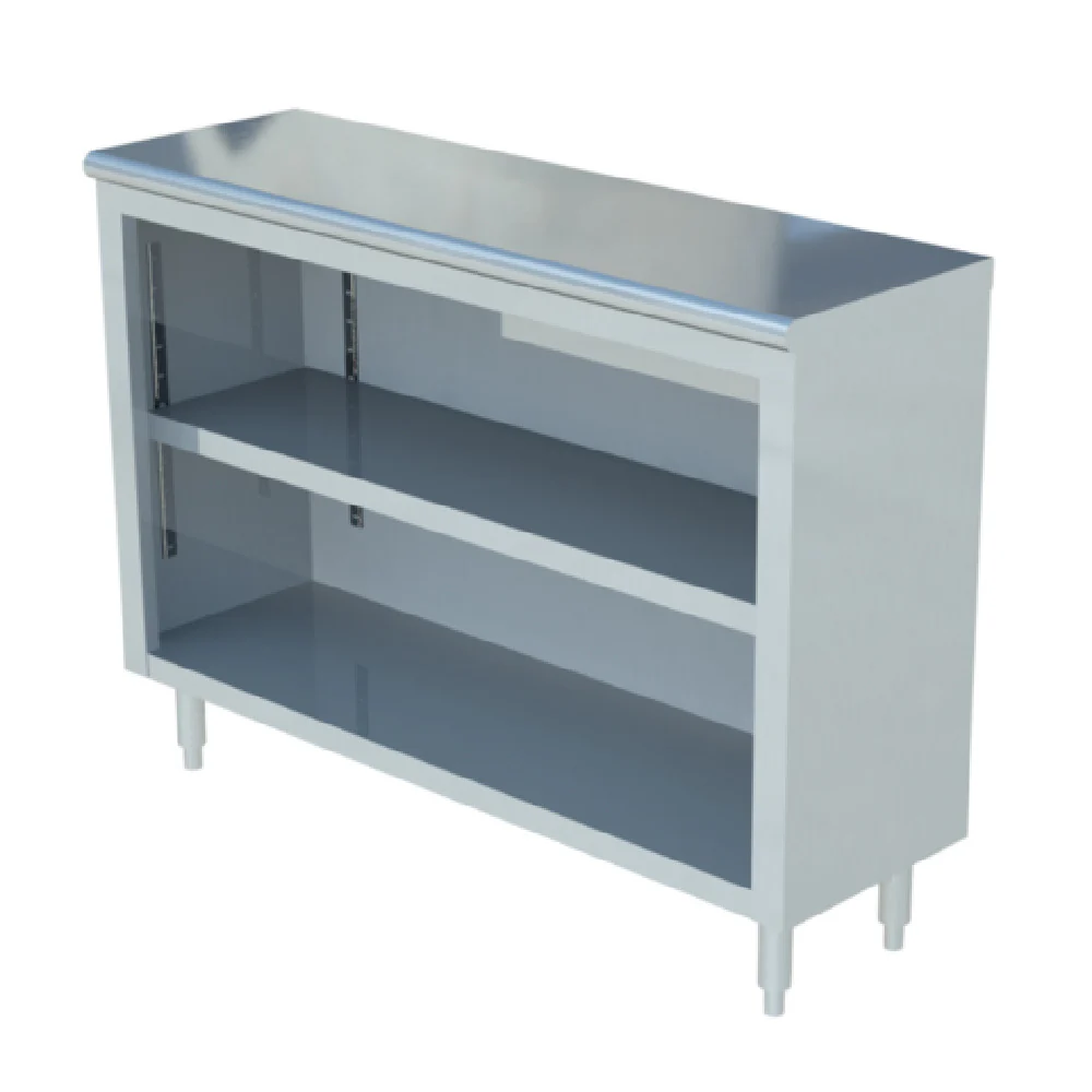 Sapphire Manufacturing SMDC-1572 Enclosed Base Dish Cabinet Open Front 72