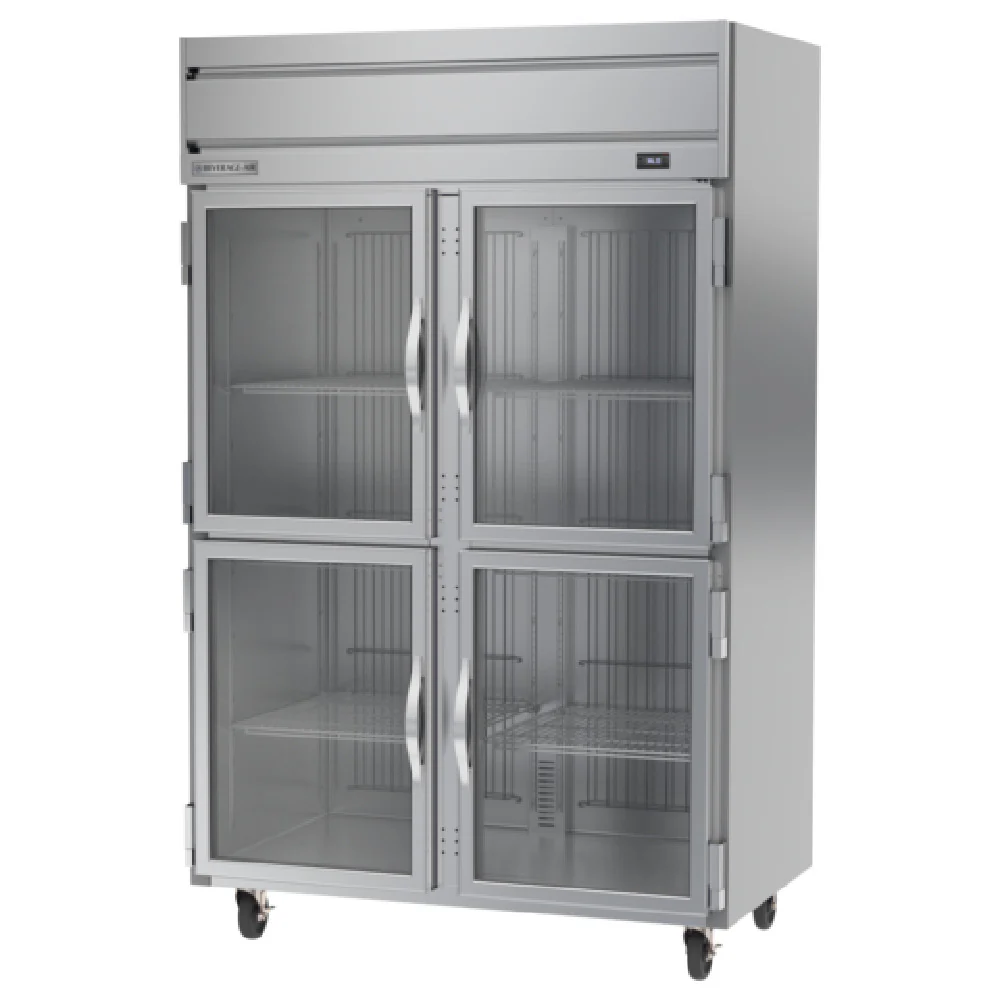 Beverage Air HRS2HC-1HG 52 Inch Commercial Refrigerator Reach-in Two-section 46.88 cu ft Beverage Air HRS2HC-1HG 52 Inch Commercial Refrigerator Reach-in Two-section 46.88 cu ft