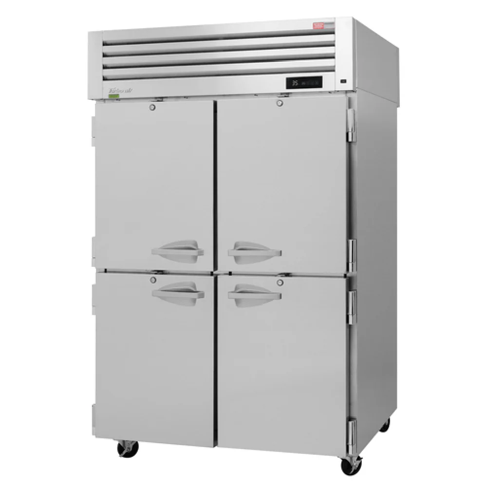 Turbo Air PRO-50-4R-N(-AR) 51 Inch Two Section Refrigerator 47.57 cu ft with Locks and Shelves Turbo Air PRO-50-4R-N(-AR) 51 Inch Two Section Refrigerator 47.57 cu ft with Locks and Shelves