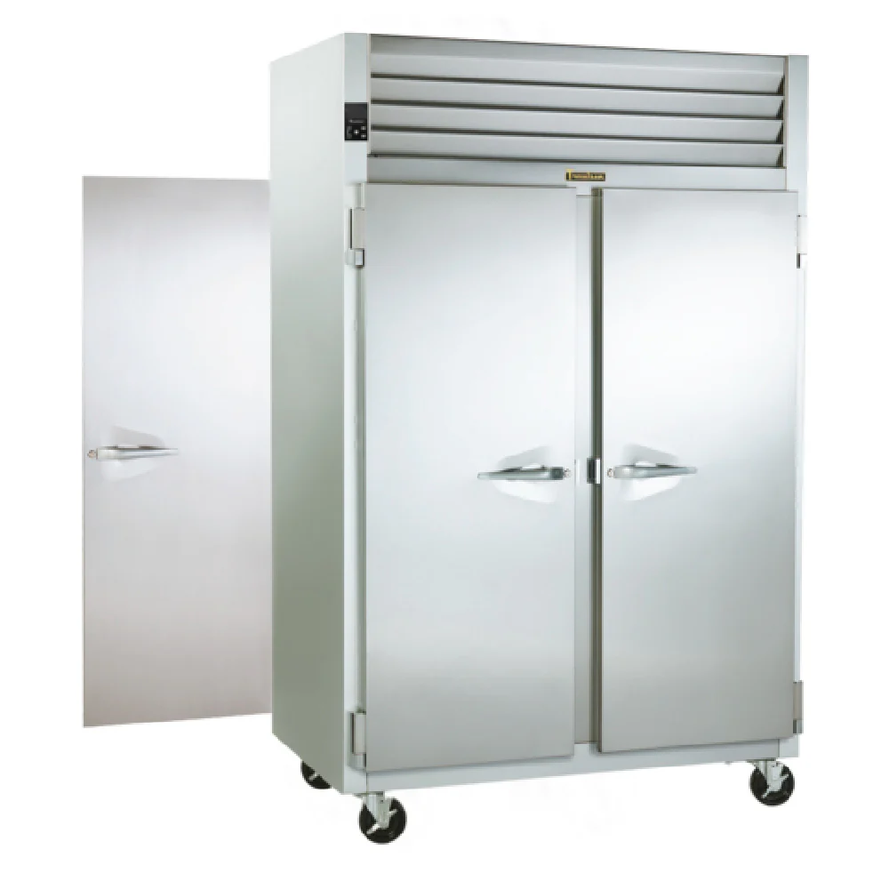 Traulsen AHT226WPUT-FHS 58 Inch Stainless Steel Pass-thru Refrigerator Two-section