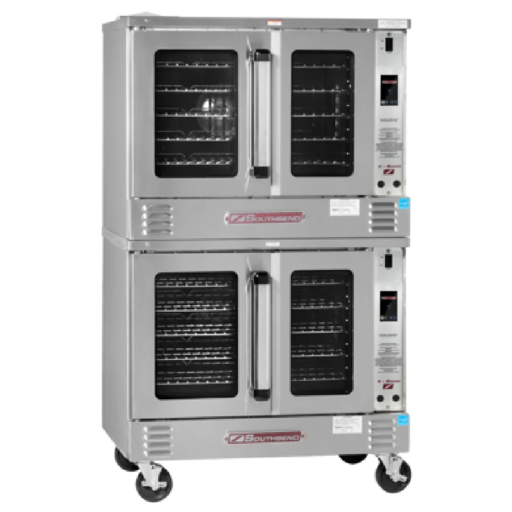 Southbend KLGS/27TC 38 Inch Gas Double-deck Convection Oven with 53,000 BTU