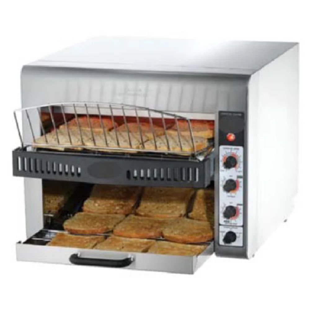 DoughXpress DXP-CT450 11 Inch Conveyor Toaster Electric with Crumb Tray