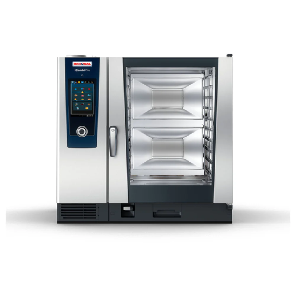 Rational ICP 10-FULL E 208/240V 3 PH (LM100EE)-QS Electric Combi Oven 42 Inch with Intelligent Cooking System