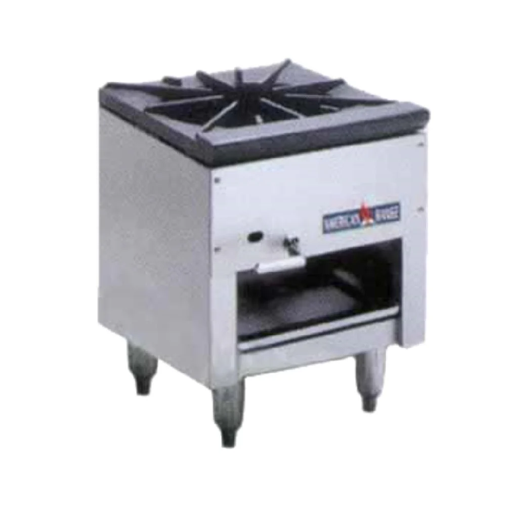 American Range ARSP-J-2_NAT 18 Inch Stock Pot Range Gas with 2 Burners 250000 BTU