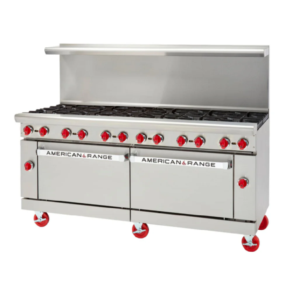 American Range AR-72G-DSB_NAT 72 Inch Griddle Gas Restaurant Range 120000 BTU American Range AR-72G-DSB_NAT 72 Inch Griddle Gas Restaurant Range 120000 BTU