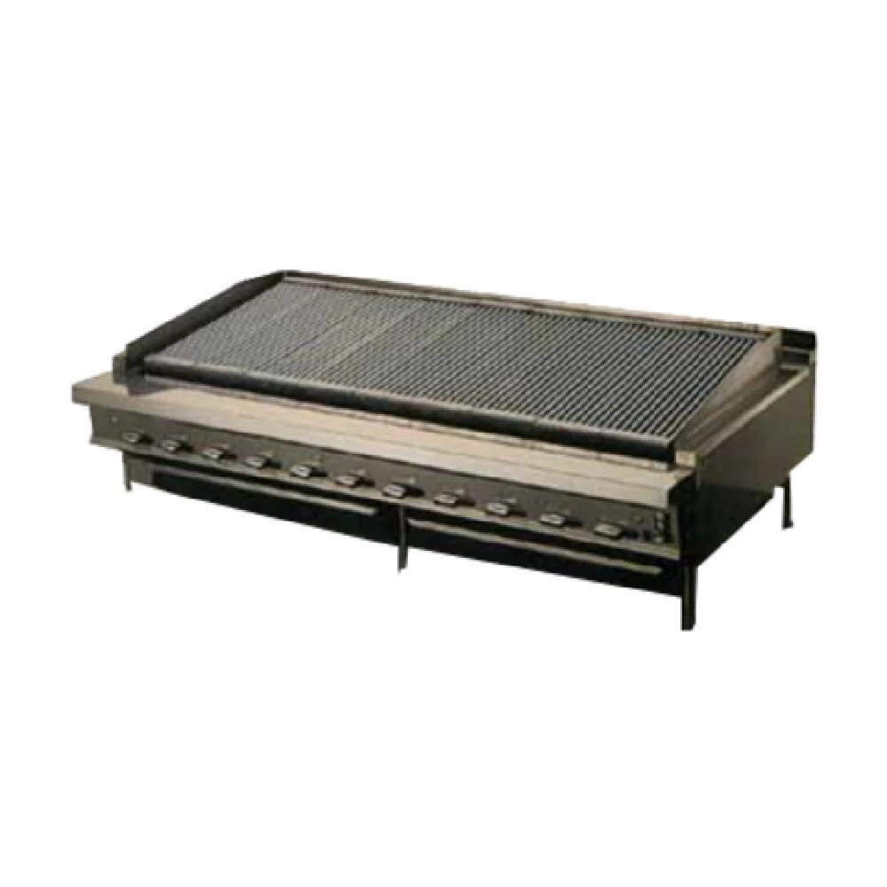 Montague Company UFLC-60R 60 Inch Gas Char-Broiler with Self-Cleaning Radiants 209000 BTU