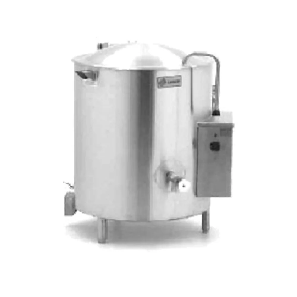 Legion LEC-60 60 Gallon Electric Stationary Kettle Stainless Steel with Thermostat Legion LEC-60 60 Gallon Electric Stationary Kettle Stainless Steel with Thermostat