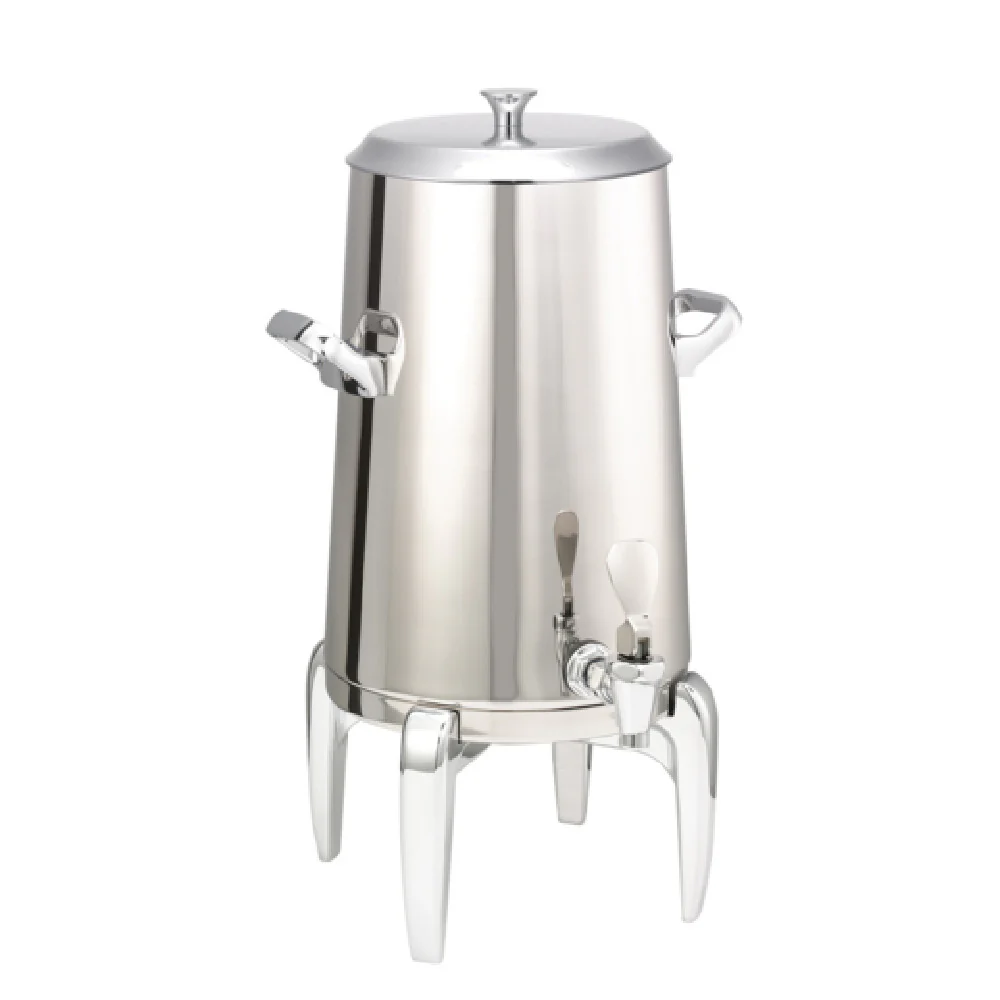 Service Ideas URN30VPSMDFL 13 Inch Polished Stainless Steel Beverage Dispenser with Vacuum Insulation Service Ideas URN30VPSMDFL 13 Inch Polished Stainless Steel Beverage Dispenser with Vacuum Insulation