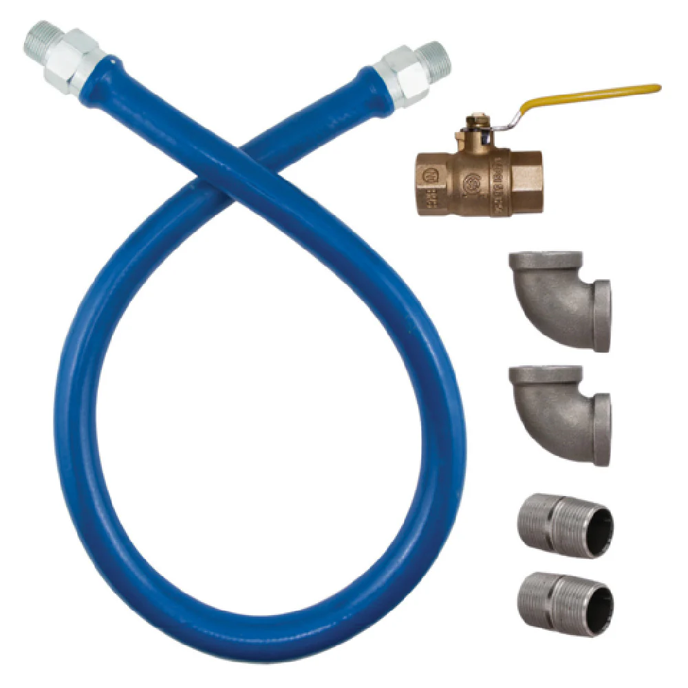 Dormont CAN1675BPV24BXFT 3/4 Inch Diameter Gas Connector Hose Kit with 291000 BTU