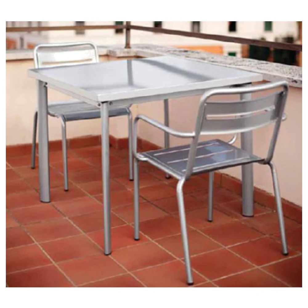 emuamericas, llc E162N-60 23 Inch Star Stacking Armchair Metal Steel Slats with PVC Foot Caps emuamericas, llc E162N-60 23 Inch Star Stacking Armchair Metal Steel Slats with PVC Foot Caps