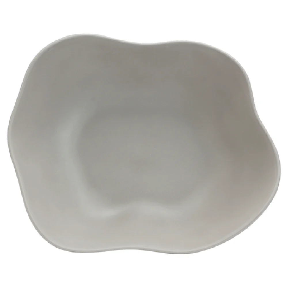 Steelite 7006DD005 6.75 Quart Serving Bowl Medium Break Resistant Melamine Gray
