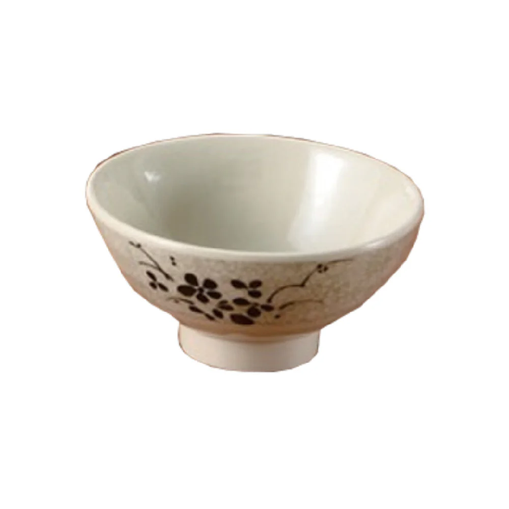 Yanco HO-5705 10 Oz Honda Rice Bowl Round Melamine Dishwasher Safe 5 Dozen Packs