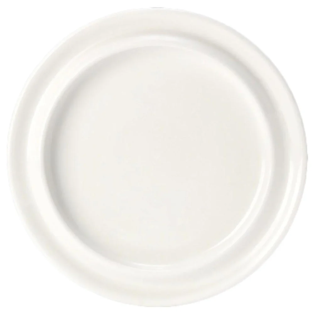 Steelite 11010123 8-3/8 Inch Diameter Fully Vitrified Round Plate Ceramic White