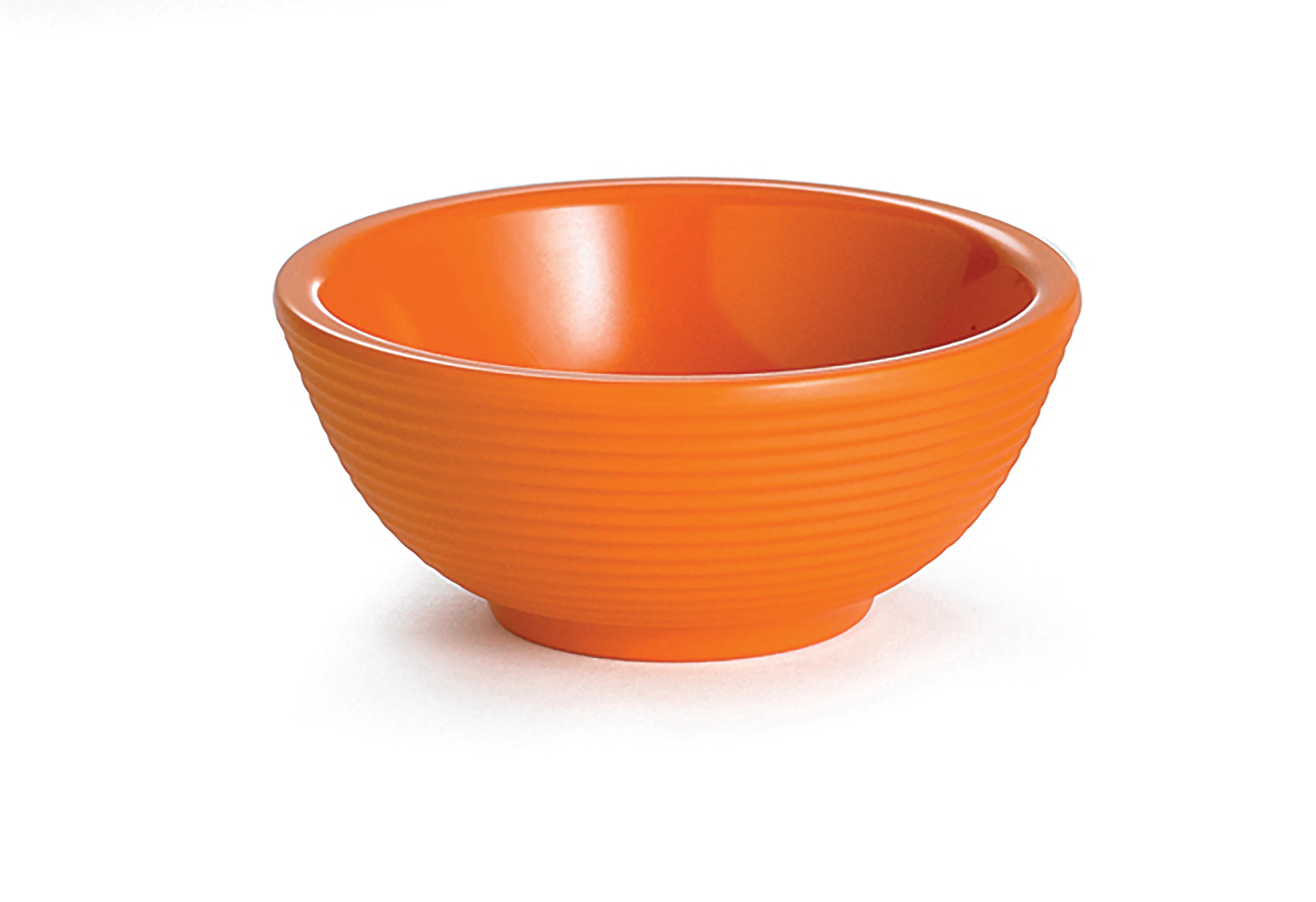 Tablecraft RAM3RX 3 Oz SaferFoods Ramekin Round Ribbed Melamine Orange Tablecraft RAM3RX 3 Oz SaferFoods Ramekin Round Ribbed Melamine Orange