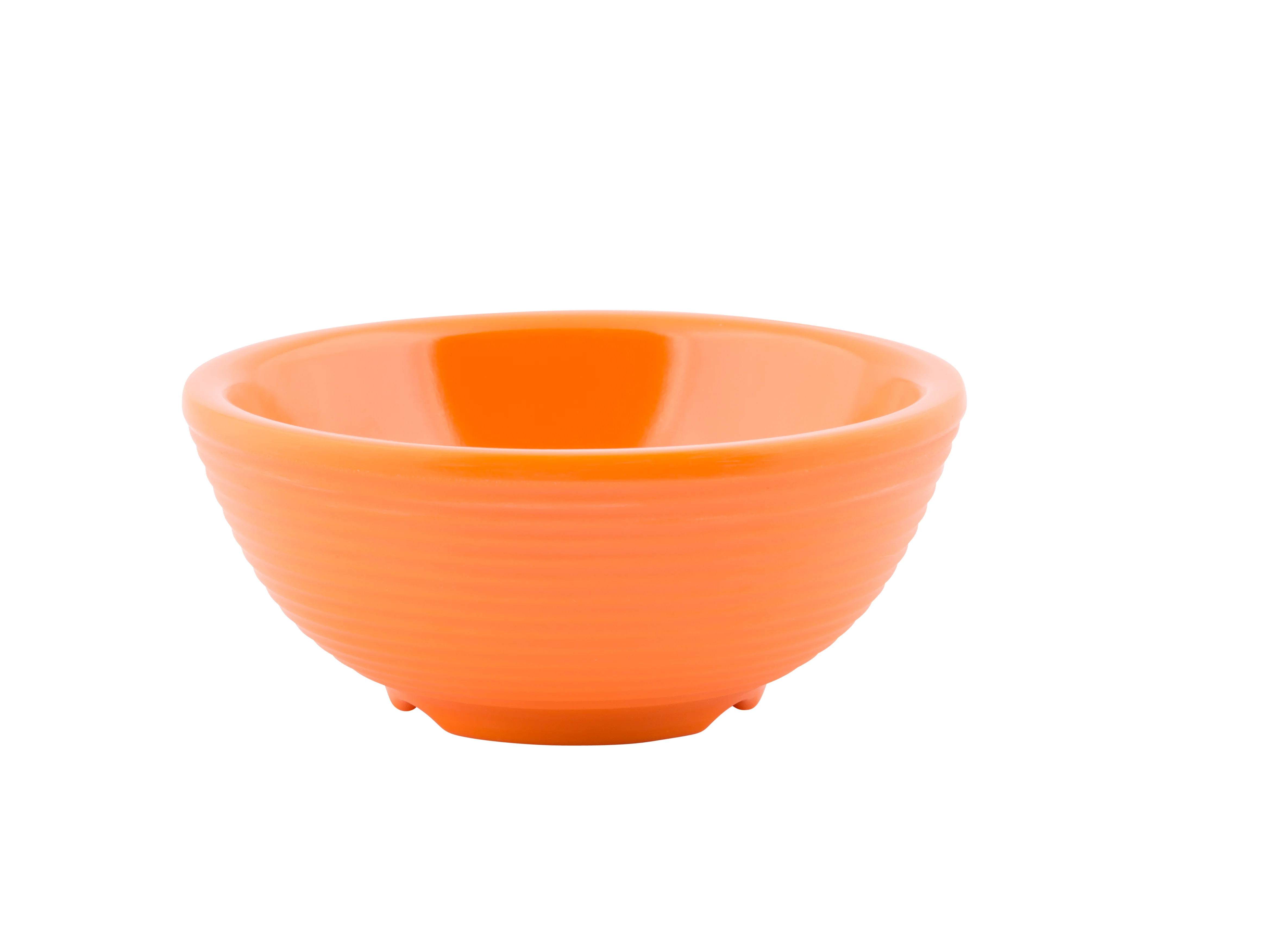 Tablecraft RAM3RX 3 Oz SaferFoods Ramekin Round Ribbed Melamine Orange Tablecraft RAM3RX 3 Oz SaferFoods Ramekin Round Ribbed Melamine Orange