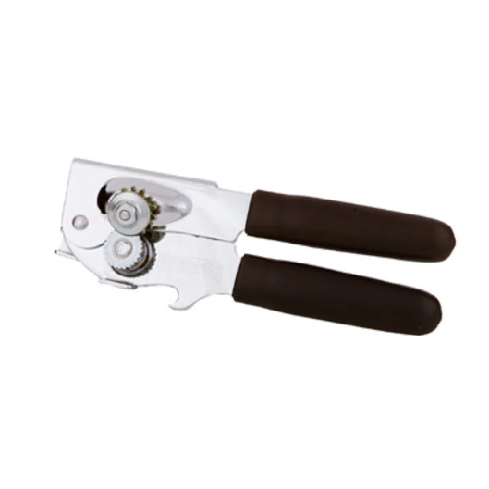 1880 Hospitality 407BK 8 Inch Portable Can Opener Aluminum Black with Ergonomic Design