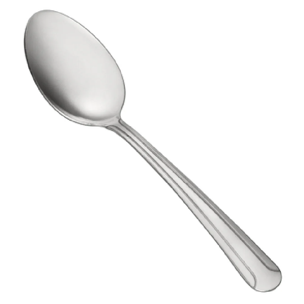 CAC China 1001-01 5-7/8 Inch Dominion Teaspoon Medium Weight 18/0 Stainless Steel