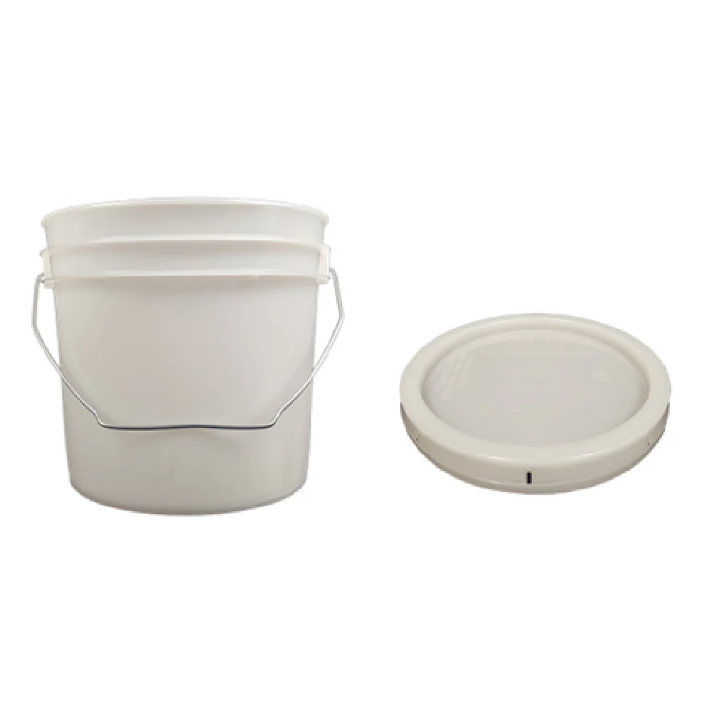 Buccaneer Container Corp 2006128110 1 gallon custom printed Bucket with Lid - 6 Packs