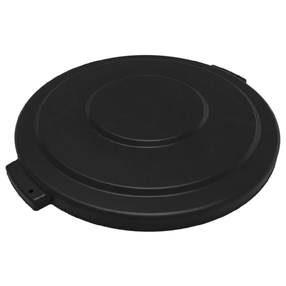 Carlisle 84104503 24-16/25 Inch Round Lid for 44 Gallon Waste Container Black Plastic with Snap Locks Carlisle 84104503 24-16/25 Inch Round Lid for 44 Gallon Waste Container Black Plastic with Snap Locks