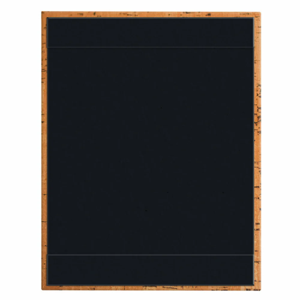Risch VINO-1P2V 4.25X14 Menu Cover 4-1/4 Inch x 14 Inch Padded Faux Cork