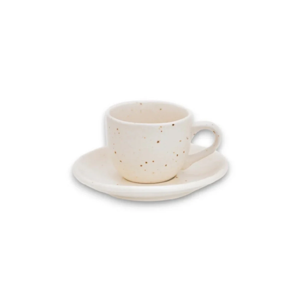By The Earth Living CM075 Tea Cup & Saucer 5.5 By The Earth Living CM075 Tea Cup & Saucer 5.5