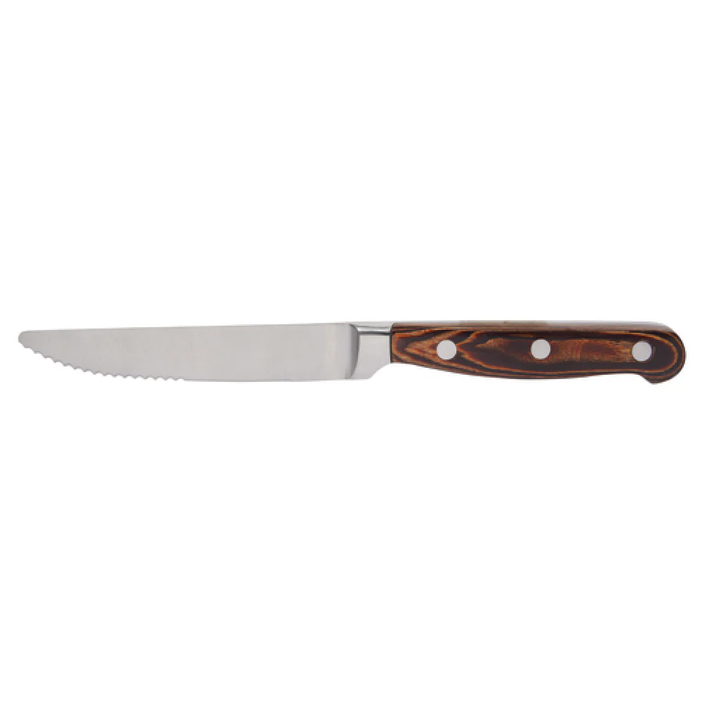 Arc Cardinal FJ611 9.4 Inch Blade Pakkawood Stainless Steel Steak Knife Arc Cardinal FJ611 9.4 Inch Blade Pakkawood Stainless Steel Steak Knife