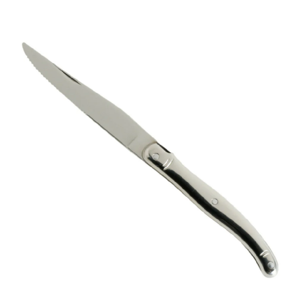 Fortessa DV.STK.00.238 9.25 Inch 18/0 Serrated Steak Knife Stainless Steel