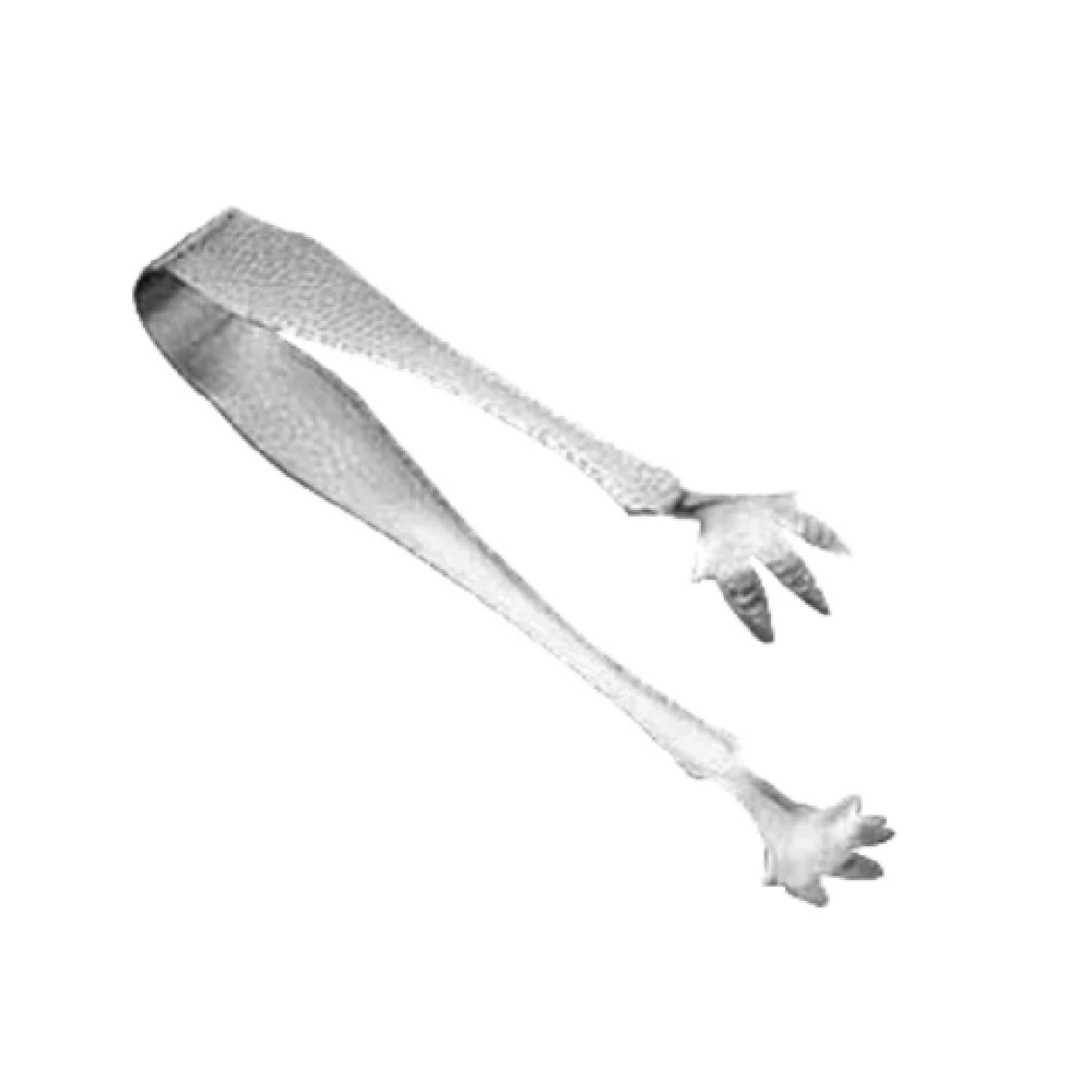 American Metalcraft IT700 6-1/2 Inch Ice Tongs Hammered Finish Stainless Steel American Metalcraft IT700 6-1/2 Inch Ice Tongs Hammered Finish Stainless Steel