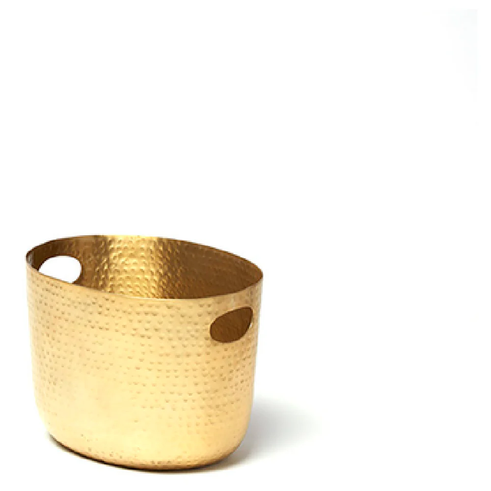 American Metalcraft ATHG9 7-3/4 Qt. Oval Beverage Tub Hand Wash Hammered Aluminum Gold American Metalcraft ATHG9 7-3/4 Qt. Oval Beverage Tub Hand Wash Hammered Aluminum Gold