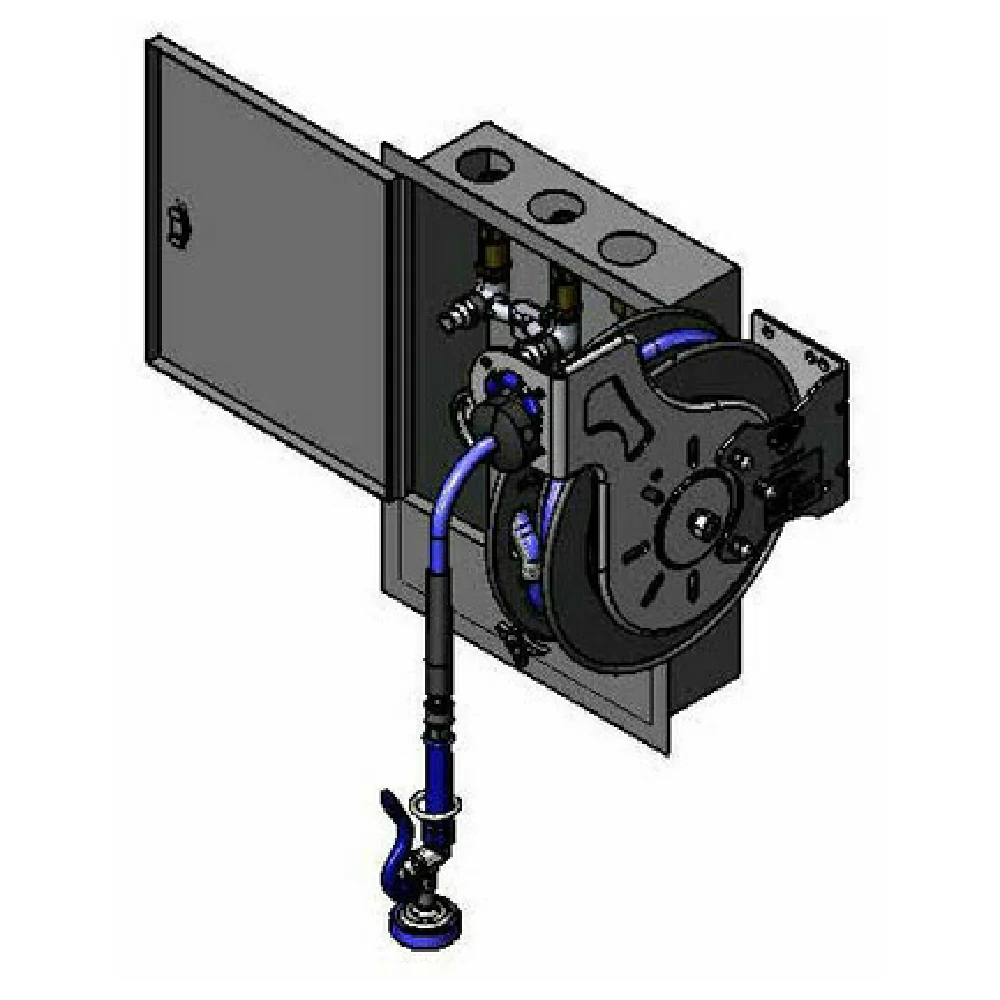 T&S Brass B-7232-U01XS5 Hose Reel Assembly Open 3/8 T&S Brass B-7232-U01XS5 Hose Reel Assembly Open 3/8